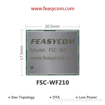 FSC-WF210 | TI CC3220SF Wi-Fi SoC Module Solution